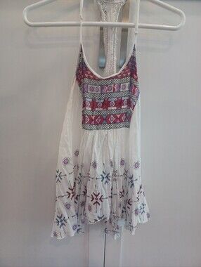 💜💙FREE PEOPLE INTIMATELY BOHO TANK TOP SMALL